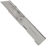 Нож универсальный складной стальной со сменными лезвиями WP211001 WORKPRO