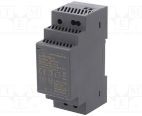 Фото 1/2 ESPE-HDN3015, Блок питания: импульсный, 30Вт, 15ВDC, 2А, 100-240ВAC, Монтаж: DIN
