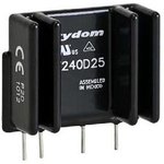 PF240A25, Solid State Relay - 90-140 VAC Control Voltage Range - 25 A Maximum ...