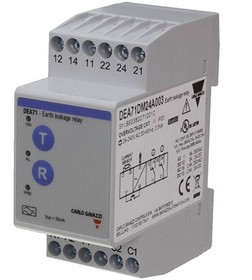 DEA71DM24A003, Industrial Relays EARTH LEAKAGE MONITORING 30MA TYPE A