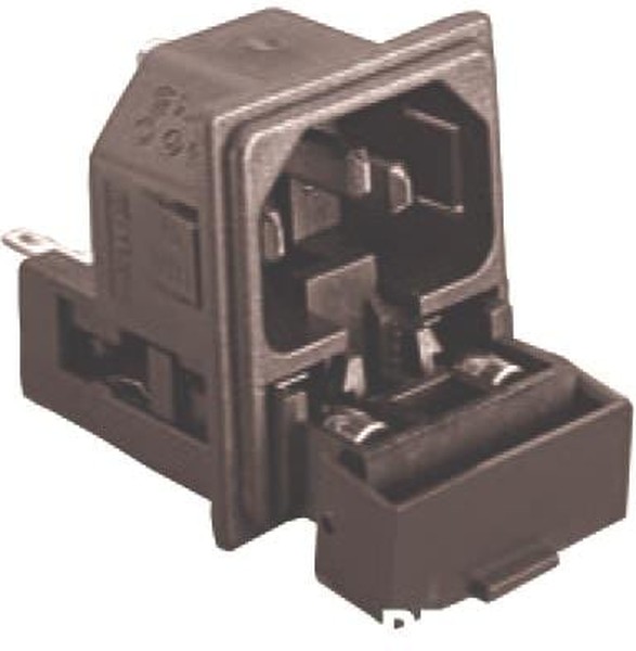 Power Entry Module 36tjf PF0033/10/63, AC Power Entry Modules Snap Fit IEC Twin Fused Inlet ...