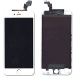 Дисплей для Apple iPhone 6 Plus в сборе с тачскрином (Foxconn) белый