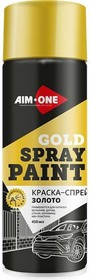 Акриловая краска (золото; аэрозоль; 450 мл) SPBG-450
