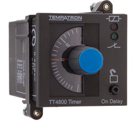 Фото 1/3 TT4801-11, TT4801 Series DIN Rail, Panel Mount Timer Relay, 230V ac, 2-Contact, 6s → 6h, 1-Function, DPDT