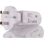 SKR-0089, 24W Plug-In AC/DC Adapter 5V dc Output, 4.8A Output