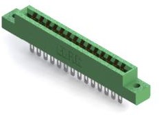 316-014-500-102, Card Edge Connector - 14 Contacts - 0.156” (3.96mm) Pitch - Centre Row - 0.062” (1.57mm) Thick PCB - Board Mount