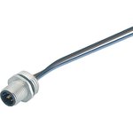 09-3431-700-04, Binder Male 4 way M12 to Unterminated Sensor Actuator Cable, 200mm