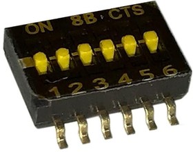 218-6LPST, SW-SMD DIP SwItches