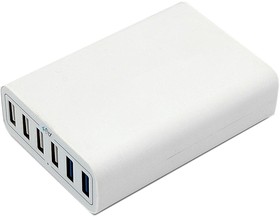 Блок питания (сетевой адаптер) YDS-TC060-4-2-0 для планшетов и смартфонов Quick Charge 6-port QC 3.0 USB