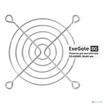 EG-080MR, Решетка для вентилятора 80x80 мм, металлическая, круглая, никель