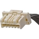 15135-0600, Rectangular Cable Assemblies Clickmate 6CKT CBL ASSY SR 50MM BEIGE