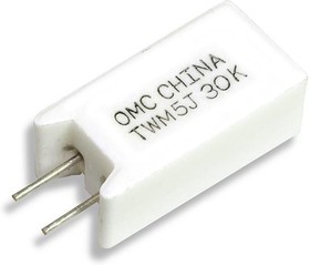 TWM15J5K1E, Metal Oxide Resistors 5.1K ohm 15W 5% Ceramic Radial