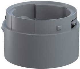 Floor mounting adapter, gray, (Ø x H) 85 mm x 53 mm, for EvoSIGNAL, 261 700 02