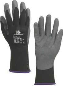 Фото 1/10 97274, Jackson Safety Black Polyester Heat Resistant Work Gloves, Size 11, XL, Latex Coating