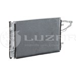 LRAC 08H2, Радиатор кондиц. с ресивером для а/м Kia CEED/i30 (07-)/Hyundai ...