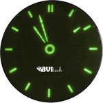 Сетевые часы зеленый/черный BV-111GKx