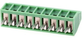 Фото 1/5 1725724, MPT 0.5/9-2.54 Series PCB Terminal Block, 9-Contact, 2.54mm Pitch, Through Hole Mount, 1-Row, Screw