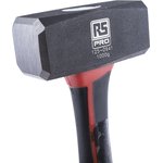 Carbon Steel Lump Hammer with Fibreglass Handle, 1kg