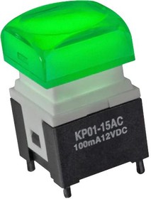 KP0215ACBKG03RGBP-2TJB, Pushbutton Switches Compact Illuminated Pushbutton