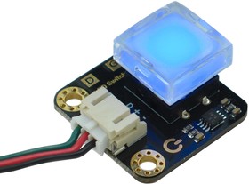 Фото 1/5 DFR0789-B, LED Switch, Gravity, Blue, Arduino Board