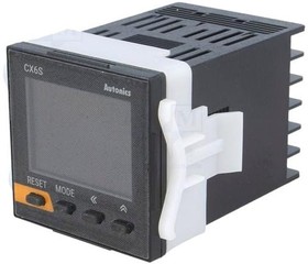 Фото 1/2 CX6S-1P4F, Счетчик: электронный, LCD x2, импульсы/время, SPDT, Отв: 45x45мм