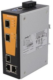 Фото 1/2 IE-SW-VL05M-5TX, Промышленный модуль switch Ethernet, управляемый, 12-45ВDC