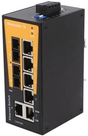 Фото 1/2 IE-SW-BL08-6TX-2SC, Switch Ethernet; unmanaged; Number of ports: 8; 9.6?60VDC; IP30