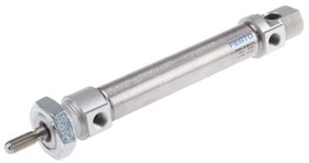 Фото 1/4 DSNU-20-70-PPS-A, Pneumatic Cylinder - 1908303, 20mm Bore, 70mm Stroke, DSNU Series, Double Acting