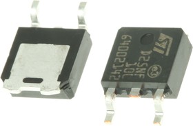 Фото 1/2 N-Channel MOSFET, 25 A, 100 V, 3-Pin DPAK STD25NF10LT4