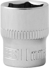 Головка торцевая короткая 6-гранная (11 мм; 1/4DR) HF001206