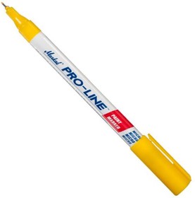 Маркер-краска с тонким наконечником Pro-Line Micro, промышленный, 0,8 мм, жёлтый 96889