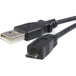 UUSBHAUB1M, USB 2.0 Cable, Male USB A to Male USB B Cable, 1m