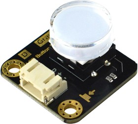 Фото 1/5 DFR0785-Y, LED Button, Gravity, Yellow, Arduino Board