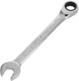 Фото 1/2 4-89-940, Ключ, комбинированный, с трещоткой, 15мм, хром-ванадиевая сталь