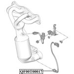 qf00t00017, Датчик кислородный