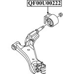 QF00U00222 САЙЛЕНТБЛОК ЗАДНИЙ ПЕРЕДНЕГО РЫЧАГА С КРОНШТЕЙНОМ ГИДРАВЛИЧЕСКИЙ qqqq