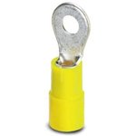 3240027, Ring cable lug - yellow - 4 ... 6 mm² - M4