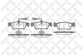 1198 002-SX, 1198 002-SX_=1187 02 !колодки дисковые з.\ VW Touareg 2.5TD/3.2/4.2/5.0, Porsche Cayenne 02