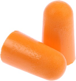 Фото 1/3 1100 Series Orange Disposable Uncorded Ear Plugs, 37dB Rated, 200 Pairs