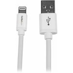 USBLT2MW, USB 2.0 Cable, Male USB A to Male Lightning Cable, 2m