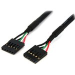 USBINT5PIN, 5 Way Female IDC to 5 Way Female IDC Wire to Board Cable, 500mm