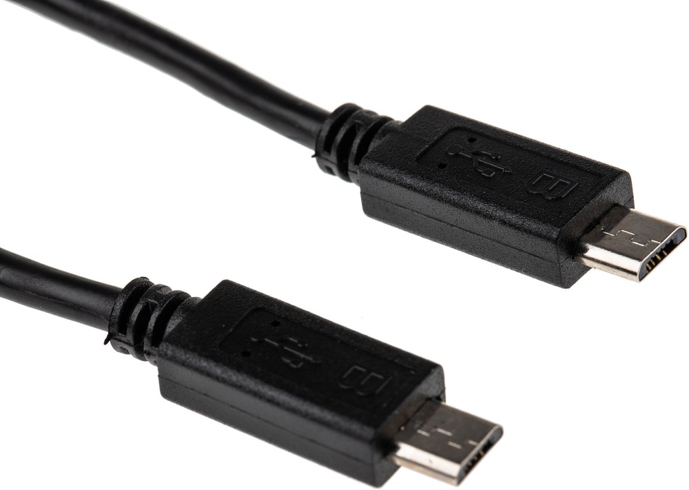 UUUSBOTG8IN USB 2.0 Cable Male Micro USB B to Male Micro USB B USB OTG Cable 0.2m STARTECH