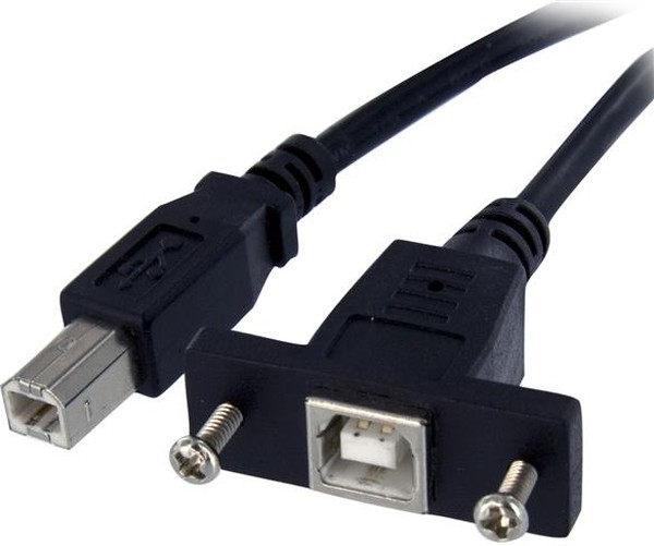 Usb a female to clearance usb b male cable