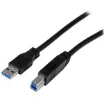 USB3CAB1M, USB 3.0 Cable, Male USB A to Male USB B Cable, 1m