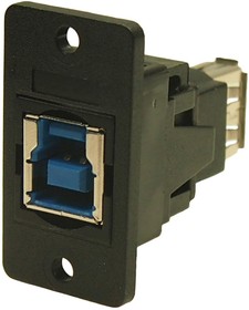 Фото 1/2 CP30606NX1, USB ADAPTER, 3.0 TYPE B RCPT-TYPE A RCPT