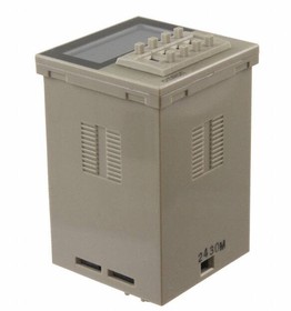 H3CA8AC100110120, Time Delay Relays 100/110/120VAC 3A DPDT( (48mm 48mm 75.4mm)) Panel