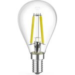 Лампа Filament Шар, 7W, 550lm, 2700К, Е14, LED, 3 лампы в упаковке 1/20 105901107T