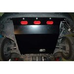 051200, ЗАЩИТА КАРТЕРА И КПП CITROEN JUMPER 2,2D, 3,0D (2006 -) СТАЛЬ 2,5 ММ