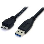 USB3AUB50CMB, USB 3.0 Cable, Male USB A to Male Micro USB B Cable, 0.5m