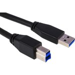 USB3SAB5M, USB 3.0 Cable, Male USB A to Male USB B Cable, 5m